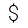 Dollar sign